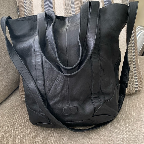 ✨FRYE Soft Leather Large Tote Crossbody - Picture 9 of 16